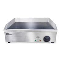 Plancha Snack Plus en acier - 2900 W - Plaque 8 mm 55 x 43 x 21 cm