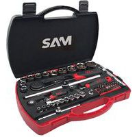 Coffret 60 outils douilles 1/4 et 1/2 - SAM