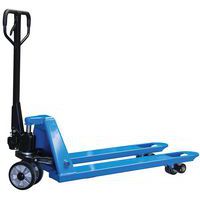 Transpalette manuel 2500 kg fourches 1150 mm boggies nylon - FIMM