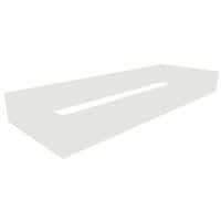 Socle blanc pour casier de rangement 9 ou 12 cases