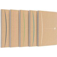 Cahier Oxford Touareg 210x297 180p 90g recyclé assorti - Oxford