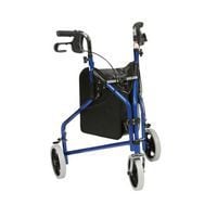 Déambulateur Rollator 3 roues Delta bleu