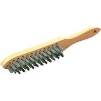 Brosse métallique 4 rangs en inox - Taliaplast