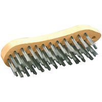 Brosse métallique violon 5 rangs en inox - Taliaplast