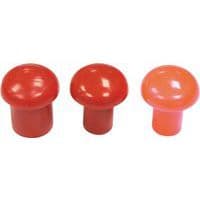 Embouts de sécurité grand modèle - Rouge - Lot de 25 - Taliaplast