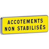 Panonceau KM9 Accotements non stabilisés - Taliaplast