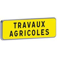 Panonceau KM9 Travaux agricoles - Taliaplast