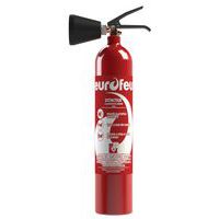 Extincteur EUROFEU dioxyde de carbone CO2 BC 2 kg