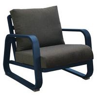 Lot de 2 Fauteuils alu/coussin antonino