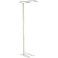 Lampadaire LED sur socle Juvis Blanc