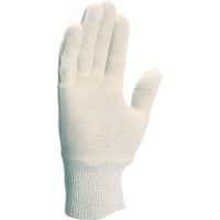 Gants en pur coton lourd interlock écru ambidextre - Singer