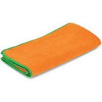 Lavette en microfibre - orange - Greenspeed