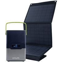 Station IZYWATT 250 avec panneau solaire pliant monocristallin 30 W - Orium