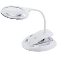 Lampe LED rechargeable avec loupe 3 et 8 dioptries -Velamp