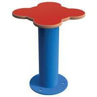 Tabouret NINOU fleur 30 cm HPL/structure métal - BUTON DESIGN