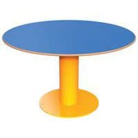 Table TINY ronde Ø 90 cm plateau HPL/structure métal - BUTON DESIGN