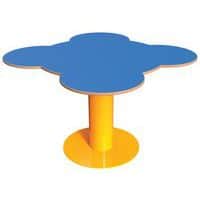 Table TINY fleur 100 cm plateau HPL/structure métal - BUTON DESIGN