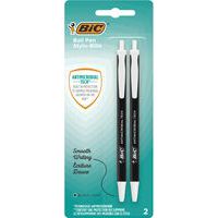 Stylo bille Clic Stic antibactérien - Blister de 2 - Bic