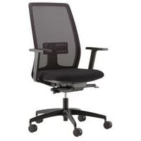 Fauteuil de bureau OREGON tissu uni