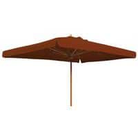 Parasol Palladio standard 3 x 3 m avec volant Scolaro