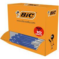 Stylo bille rétractable M10 - Boîte de 90 plus 10 offerts - Bic