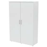 Armoire bois haute portes battantes largeur 120 cm