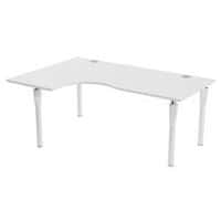 Bureau compact Noga gauche retour 120 cm