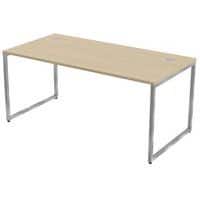 Bureau droit Kad pied cadre 160 x 80 cm