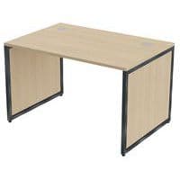 Bureau droit Kad pied panneau 120 x 80 cm