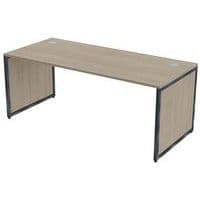 Bureau droit Kad pied panneau 180 x 80 cm