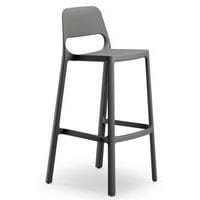 Tabouret monobloc Mika - Lot de 2 - Sokoa