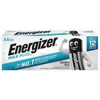 Pile alcaline Max Plus AA/LR6 - Lot de 20 - Energizer