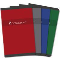 Carnet 7 agrafé 90x140 96 p 70g quadrillé 5/5 - Lot de 10 - Conquerant