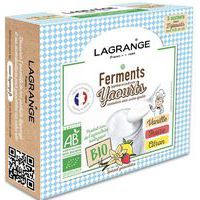 Ferment Bio sans sucre ajouté pour yaourts aromatisés - Lagrange