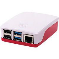 Boîtier pour Raspberry Pi 4 rouge et blanc - Raspberry