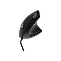 Souris verticale V150U USB noire - Dacomex