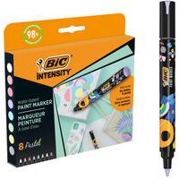 Marqueur peinture Bic Intensity - assortis Pastel - Bic