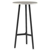 Mange-debout Ella rond Ø 60 cm hauteur 110 cm stratifié ABS Mobidecor