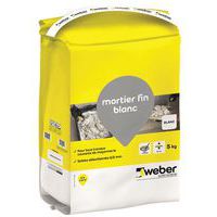 Mortier fin pour maçonnerie courante - 5 kg - Weber