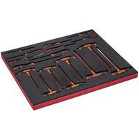 Jeu tournevis module mousse 3/3 Fit&Go 17  pièces - Bahco