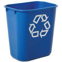 Conteneur rectangulaire et symbole recyclage - 12,9L - Rubbermaid