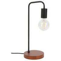 Lampe bois chêne Corep BERKLEY H40,5 cm