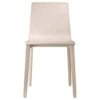 Chaises Smilla bois 4 pieds lot de 2 S-CAB