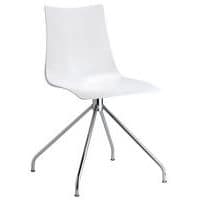 Chaises Zebra antichoc pied pivotant S-CAB