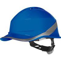 Casque de chantier ventile forme casquette baseball serrage rotor