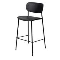 Tabouret haut Soho - Lot de 2 - Pied noir - Meet By Paperflow