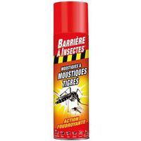 Aérosol moustiques tigres foudroyant - 400ml - Barrière A Insectes