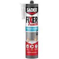 Colle fixer sans percer charges lourdes - 460g - Sader