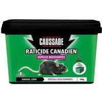 Raticide canadien espèces résistantes - 300g - Caussade