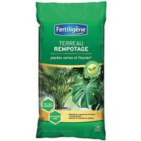 Terreau de rempotage plantes vertes - 20l - Fertiligene